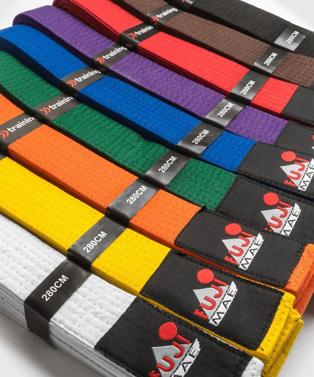 Ceinture d'arts martiaux Fujimae - Jaune