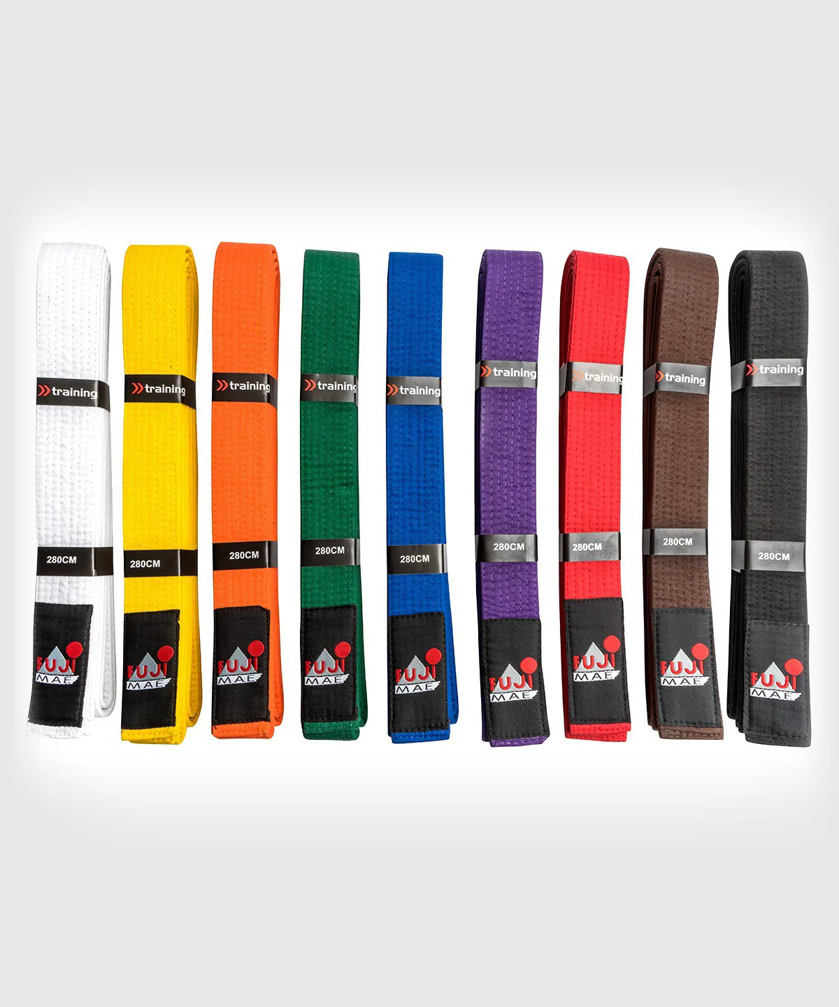 Ceinture d'arts martiaux Fujimae - Orange - Image 2