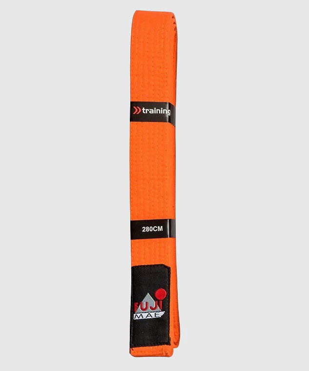 Ceinture d'arts martiaux Fujimae - Orange - Image 5
