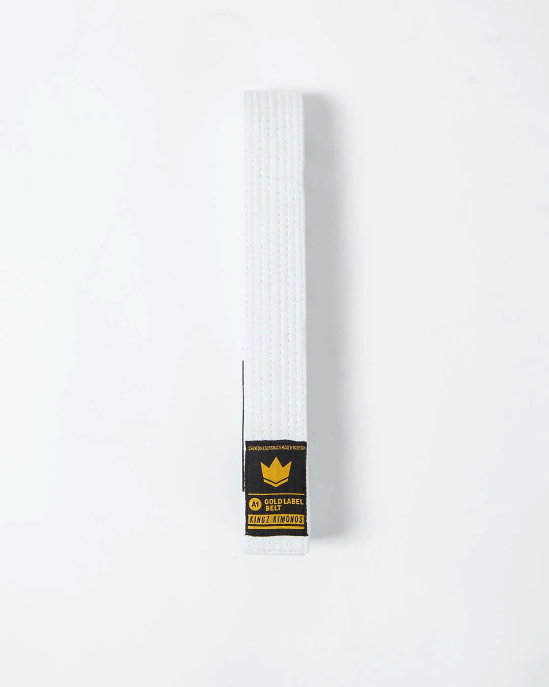 Ceinture de JJB Kingz Gold Label V2 - Blanc