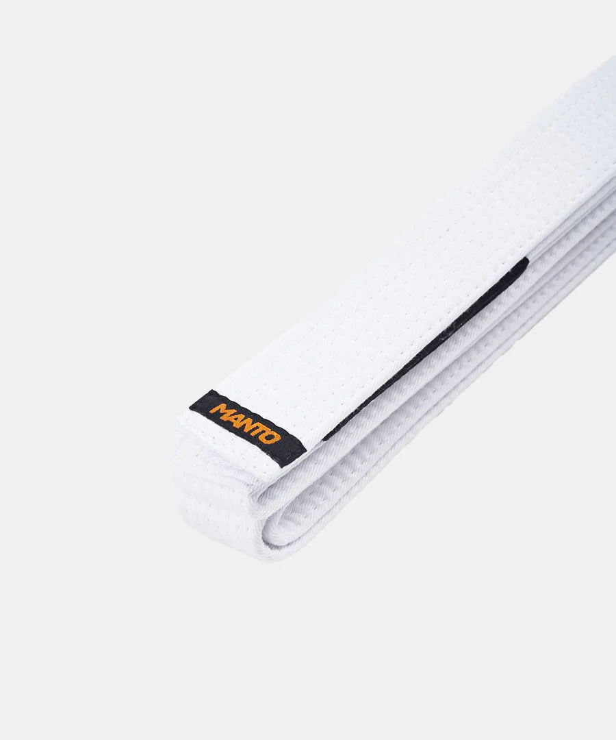 Ceinture de JJB Manto Bjj Label - Blanc