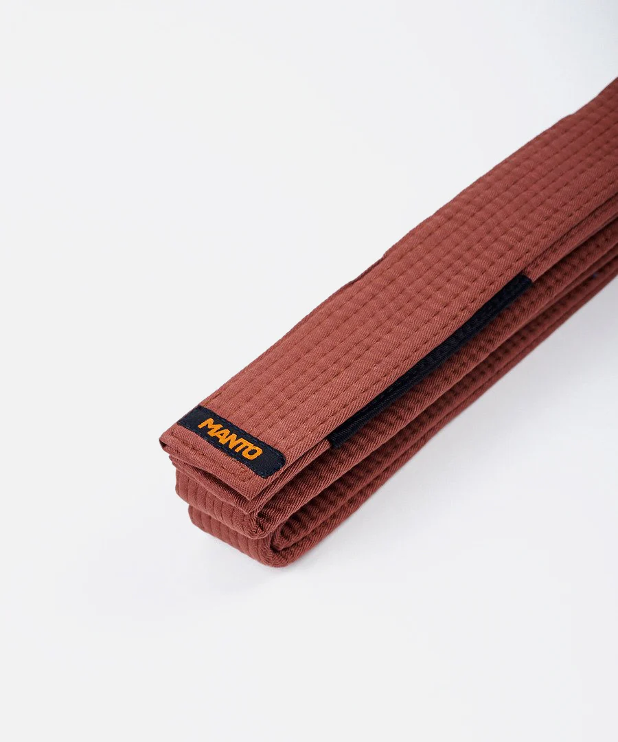 Ceinture de JJB Manto Bjj Label - Marron