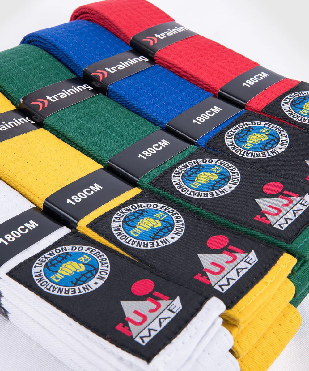 Ceinture de taekwondo ITF Fujimae - Rouge