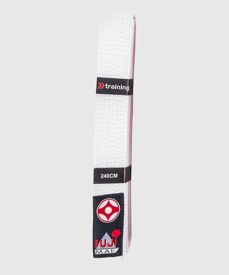 Ceinture Kyokushin Fujimae - Blanc - Image 4