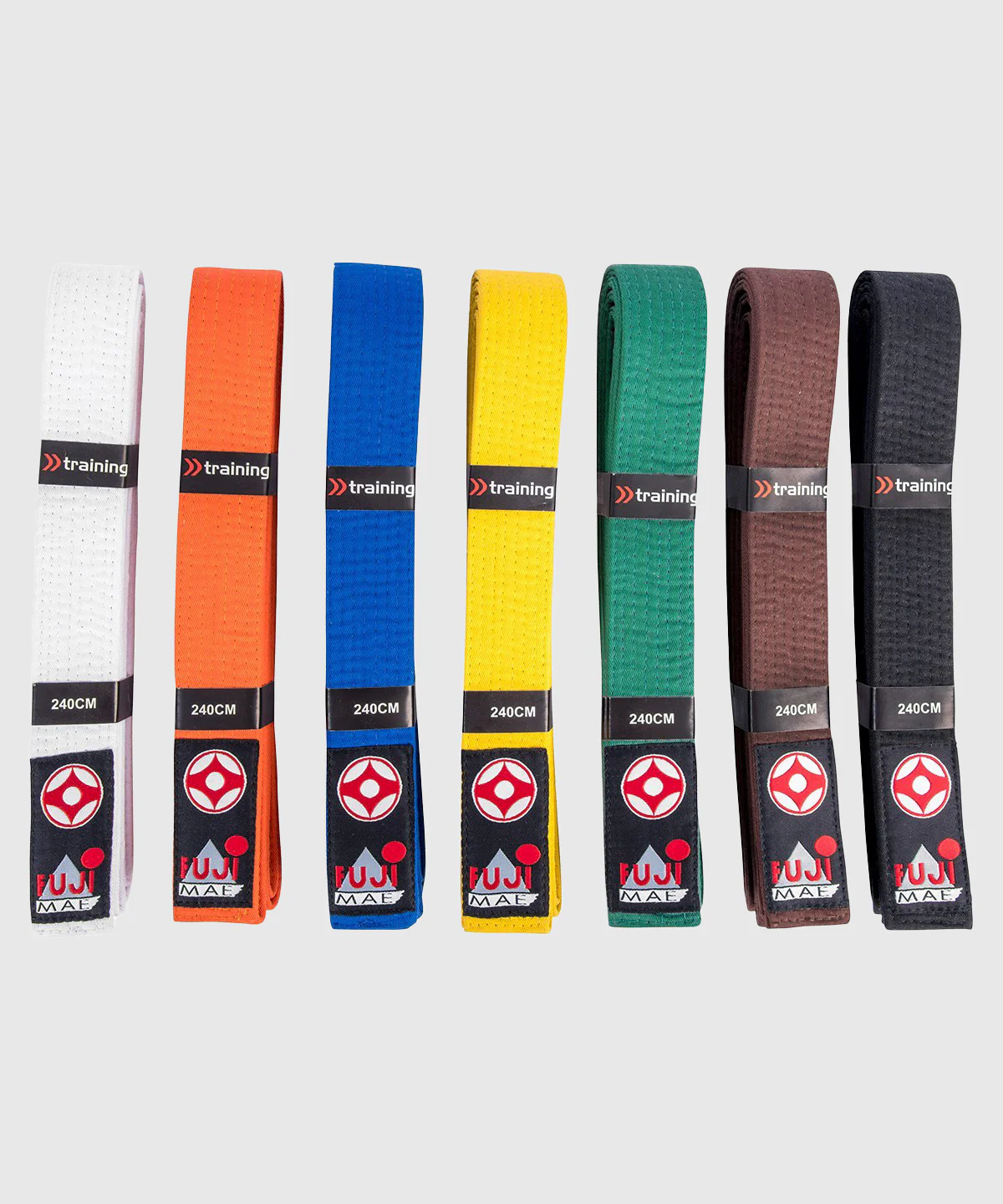 Ceinture Kyokushin Fujimae - Marron - Image 3