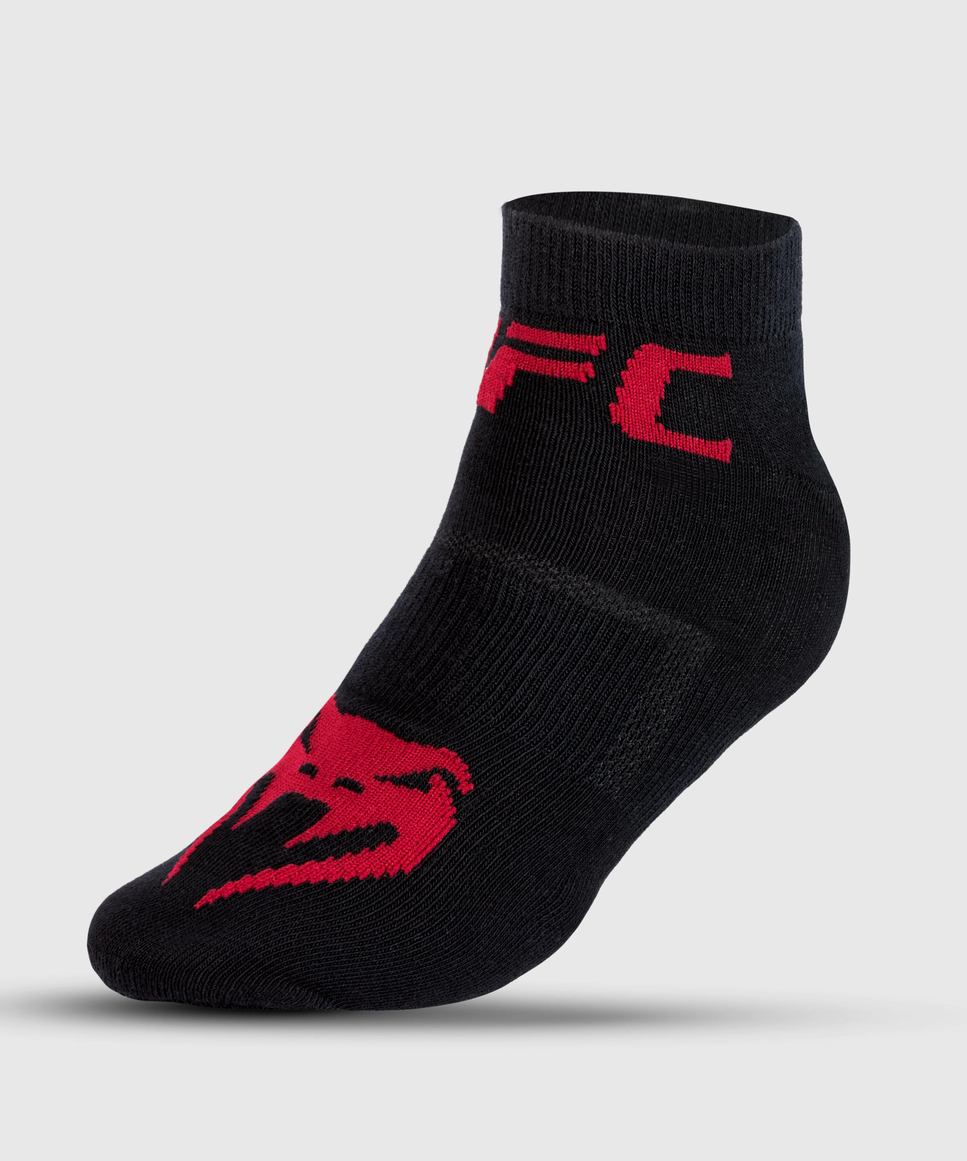 Chaussettes UFC Venum Authentic Fight Week 2.0 - Noir/Rouge - Image 2