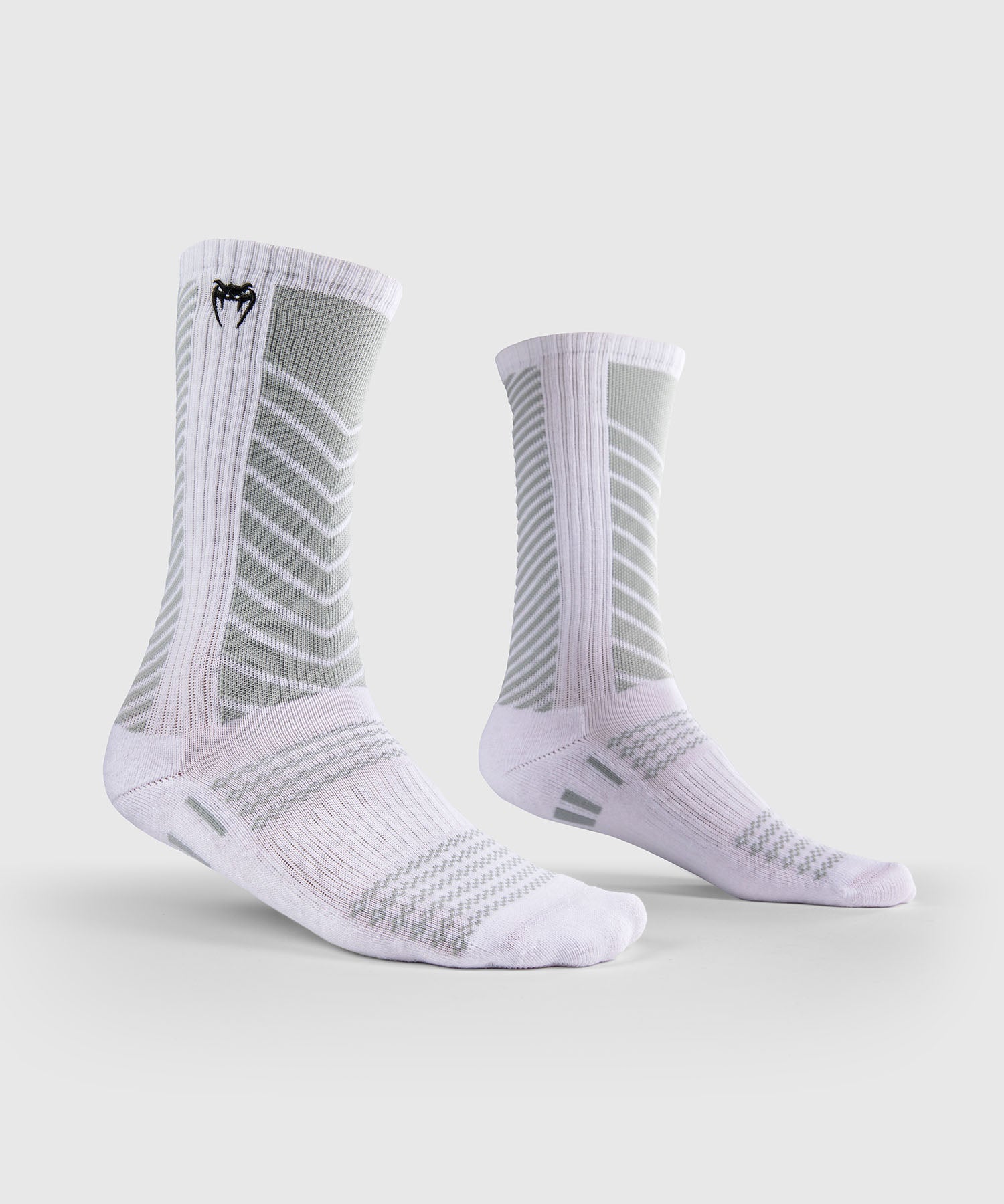 Chaussettes Longues Venum Vector - Blanc/Gris - Image 2