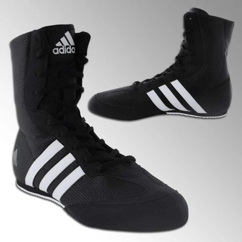 Chaussures De Boxe Adidas Box Hog II - Noirblanc - Image 5
