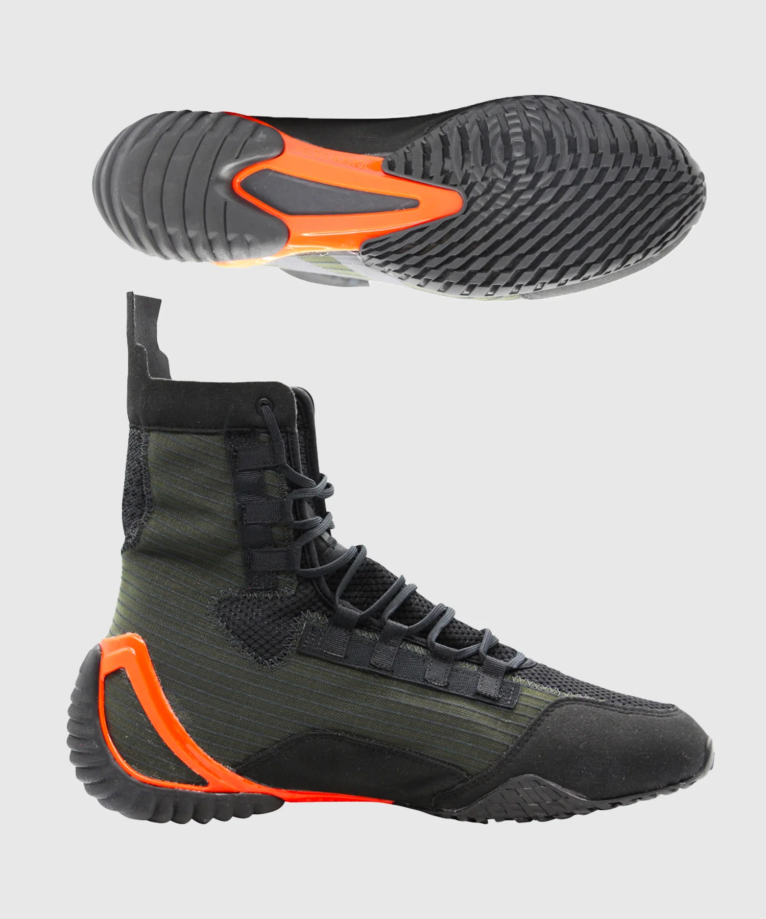Chaussures de Boxe Adidas Speedex 23 Carbone - Kaki/Noir