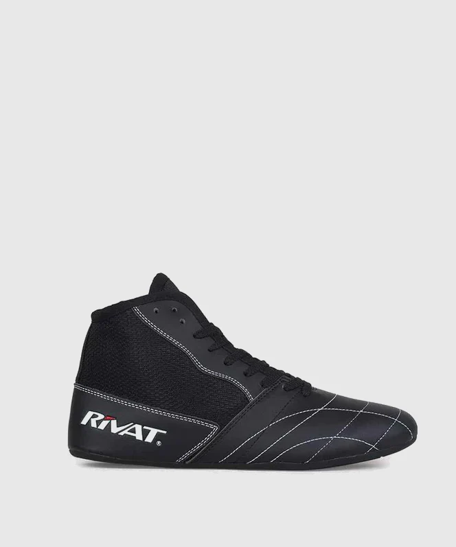 Chaussures de Boxe Française Rivat Colt - Noir - Image 4