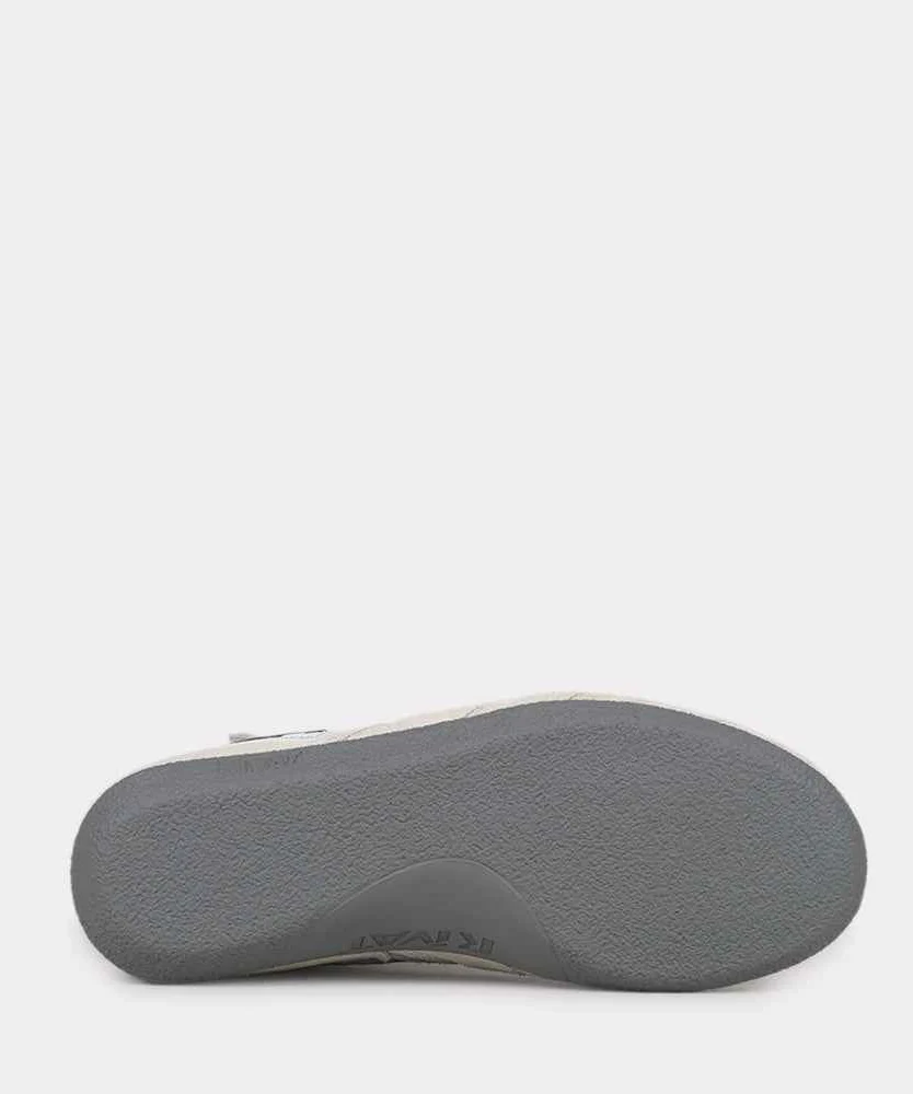 Chaussures de Boxe Française Rivat F1 Devon - Blanc/Gris - Image 6