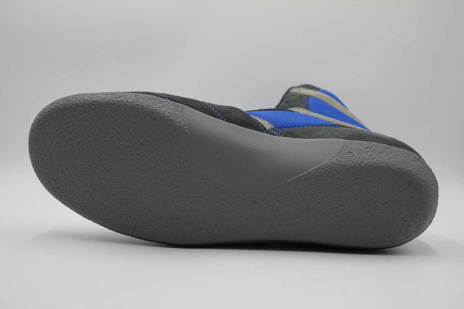 Chaussures de Boxe française Rivat Top - Gris/Bleu - Image 4