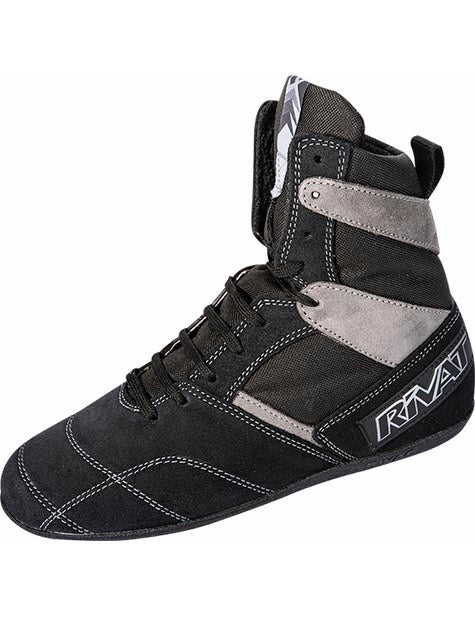 Chaussures de Boxe française Rivat Top - Noir
