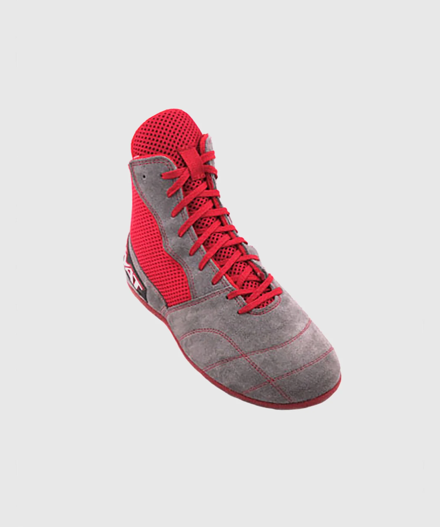 Chaussures de Boxe française Savate Rivat Boom - Gris/Rouge - Image 4