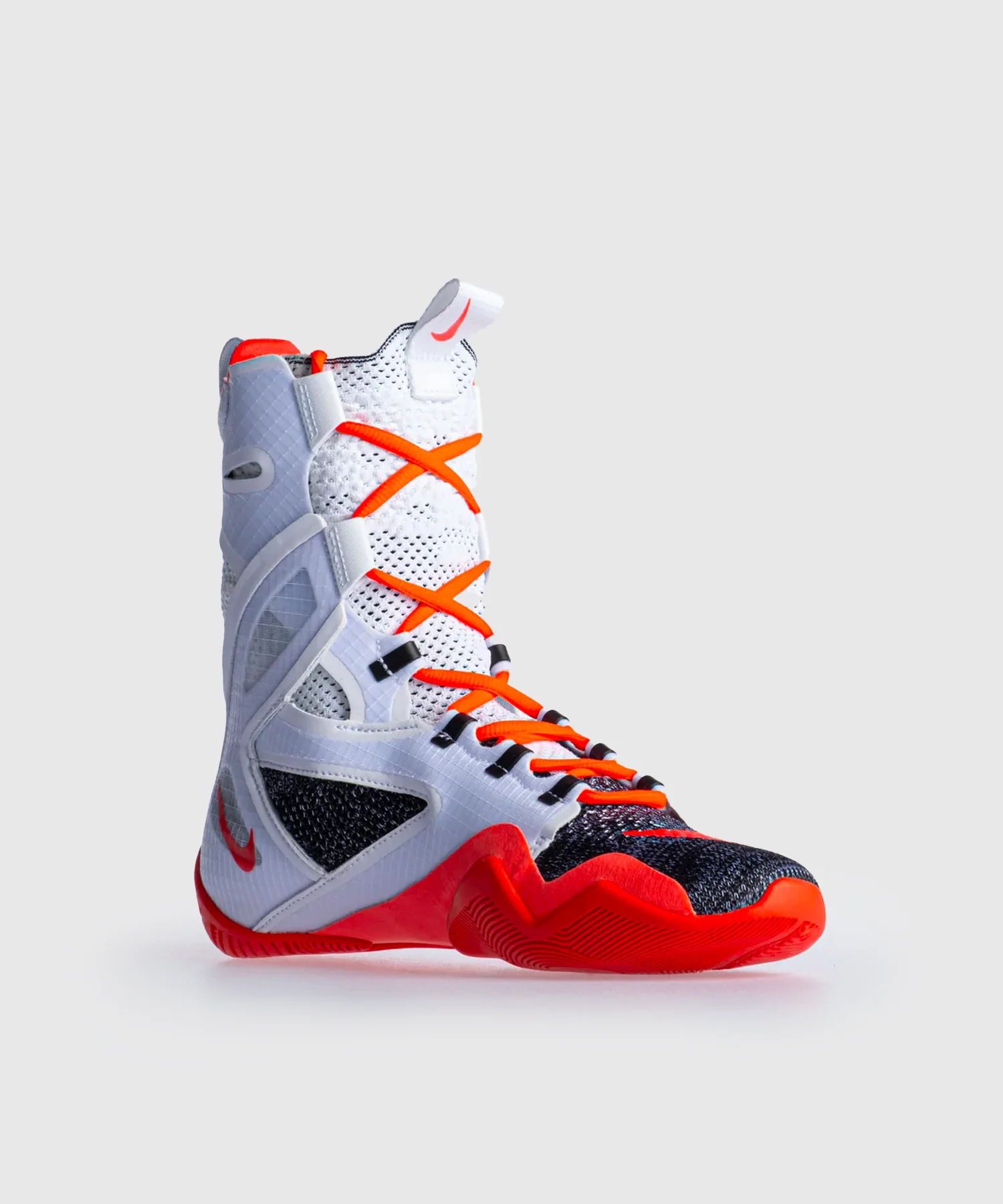 Chaussures de Boxe Nike Hyperko 2 - Blanc/Rouge/Gris - Image 4