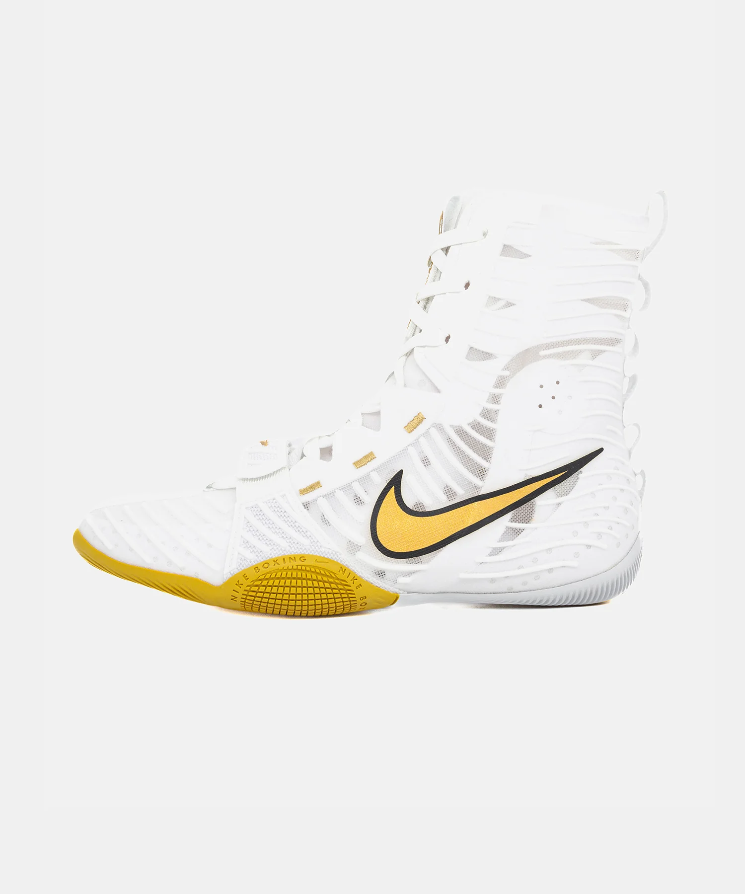 Chaussures de Boxe Nike Hyperko 3 - Blanc/Or