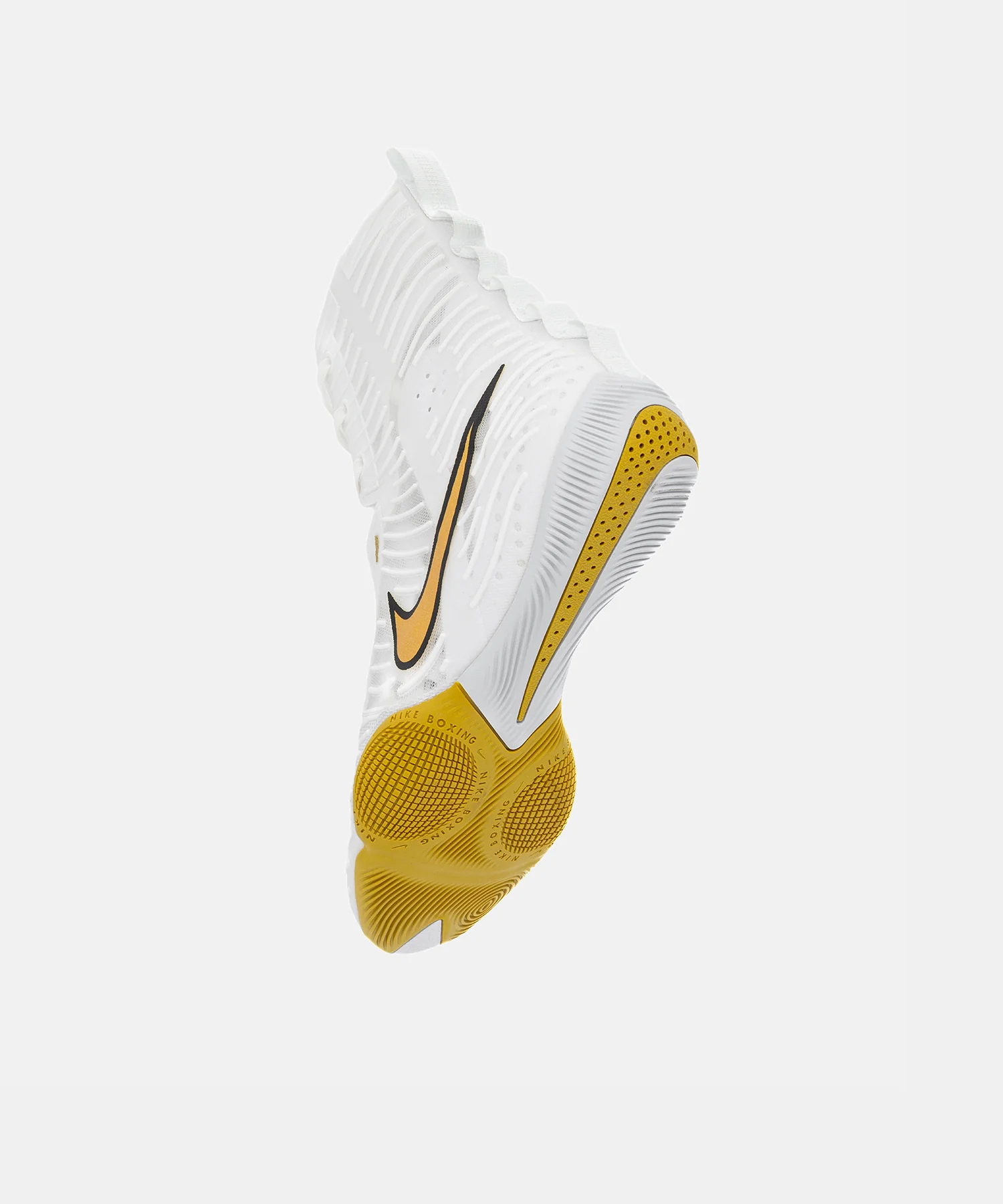 Chaussures de Boxe Nike Hyperko 3 - Blanc/Or - Image 10
