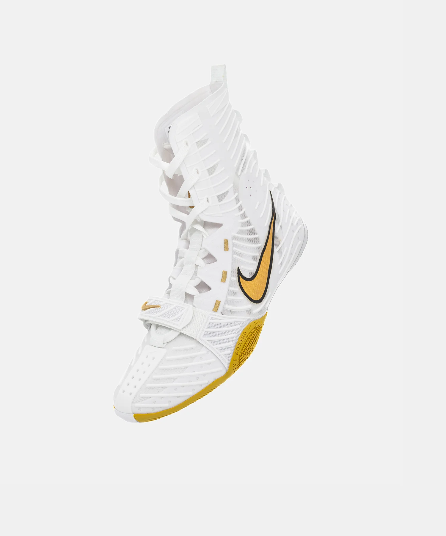 Chaussures de Boxe Nike Hyperko 3 - Blanc/Or - Image 9