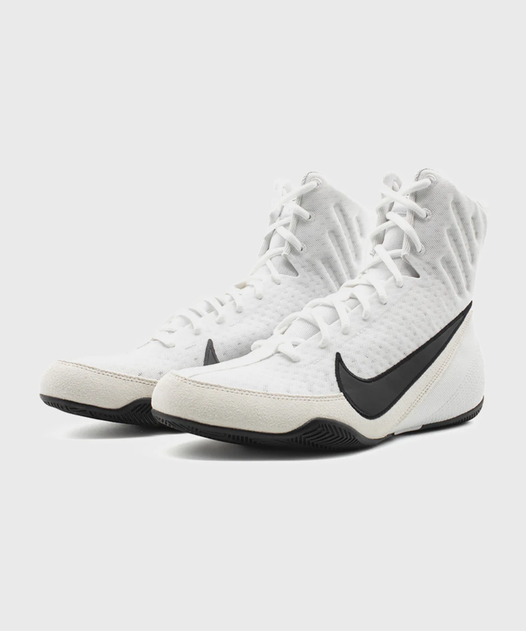 Chaussures de Boxe Semi-Montantes Nike Machomai 3 - Blanche - Image 3
