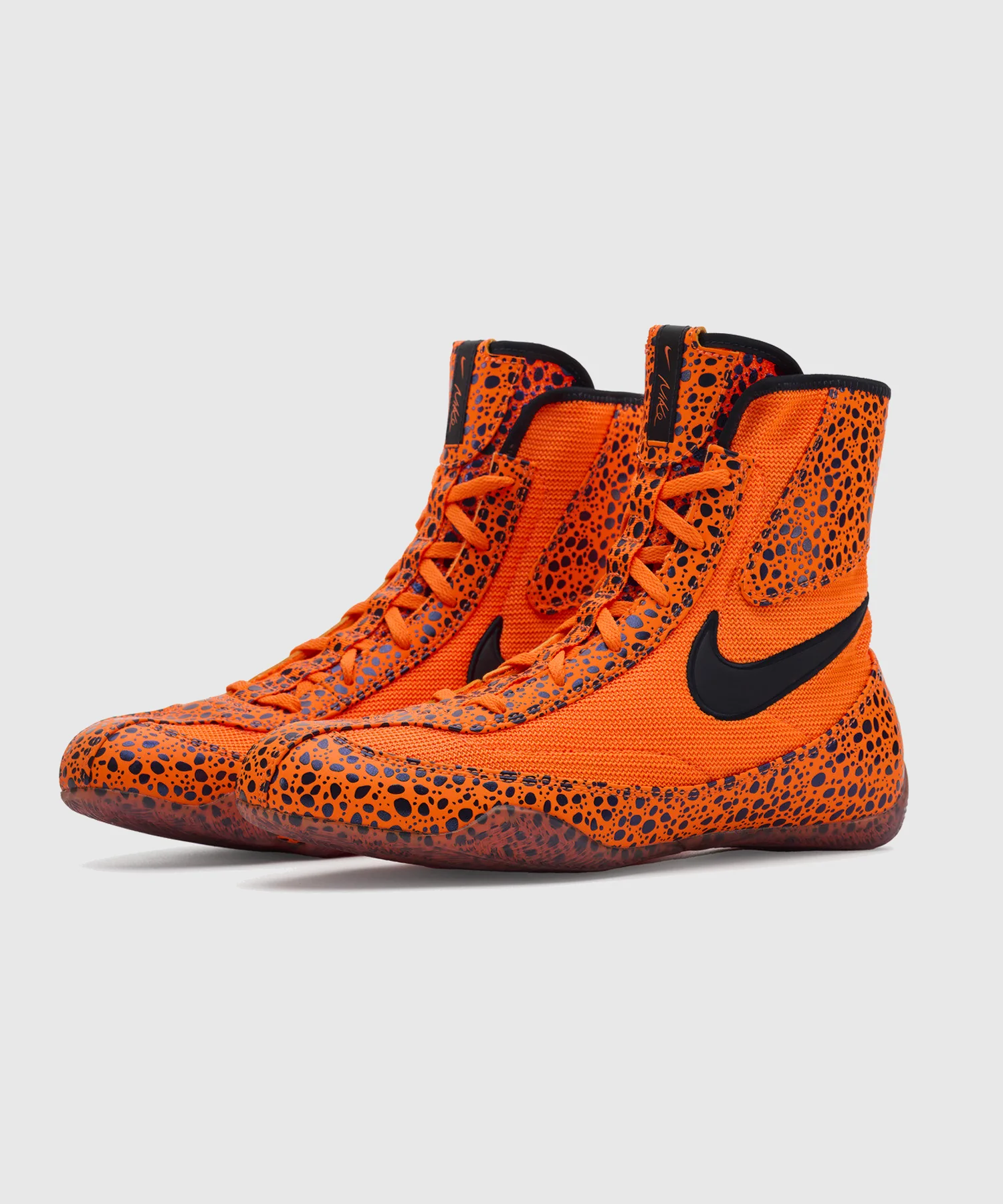 Chaussures de Boxe Semi-Montantes Nike Machomai - Se Olympic 2024 - Orange - Image 4