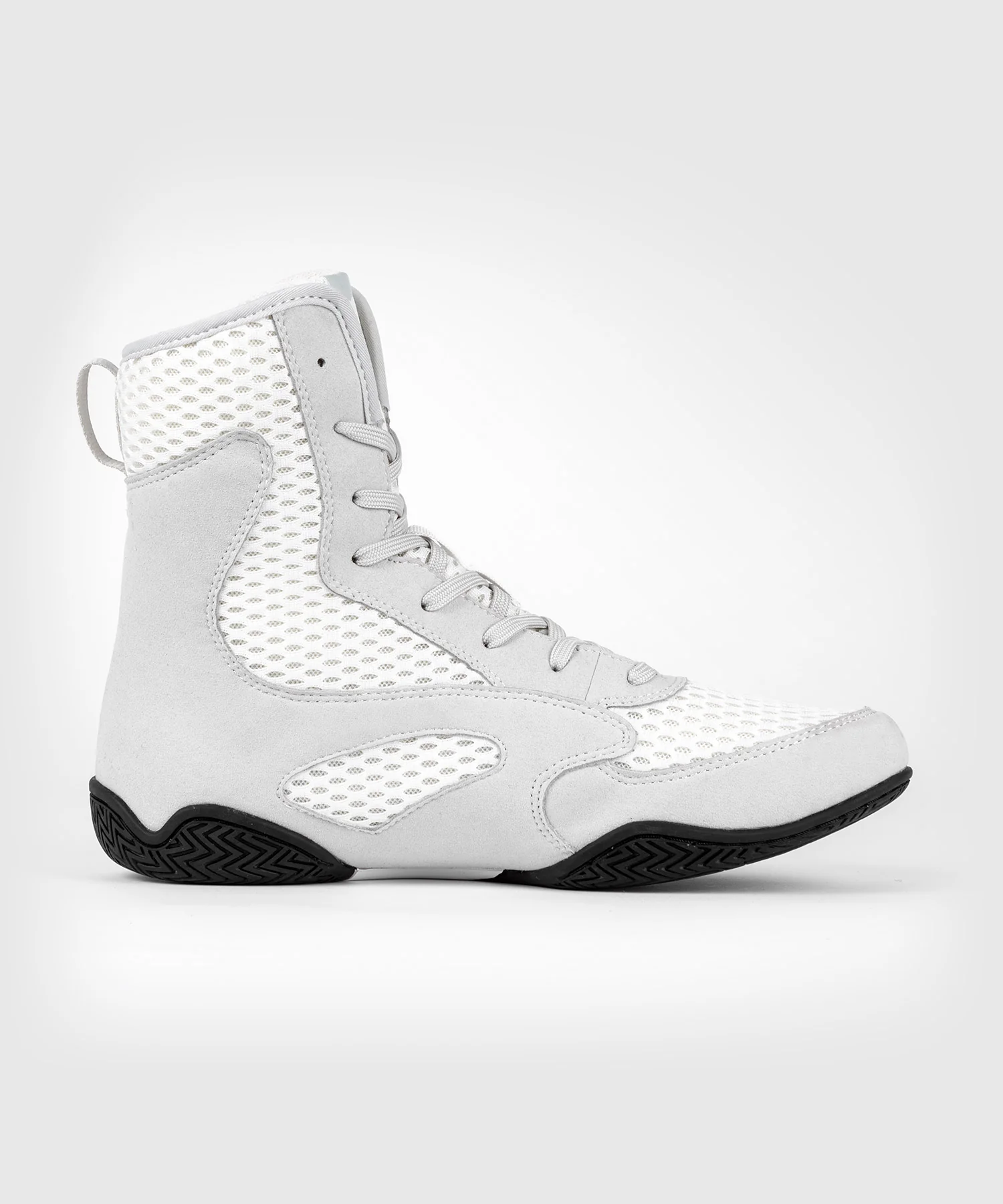 Chaussures de boxe Venum Contender - Blanc/Gris - Image 5