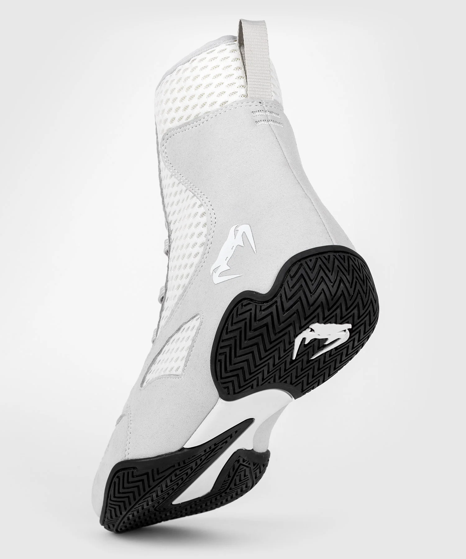 Chaussures de boxe Venum Contender - Blanc/Gris - Image 7