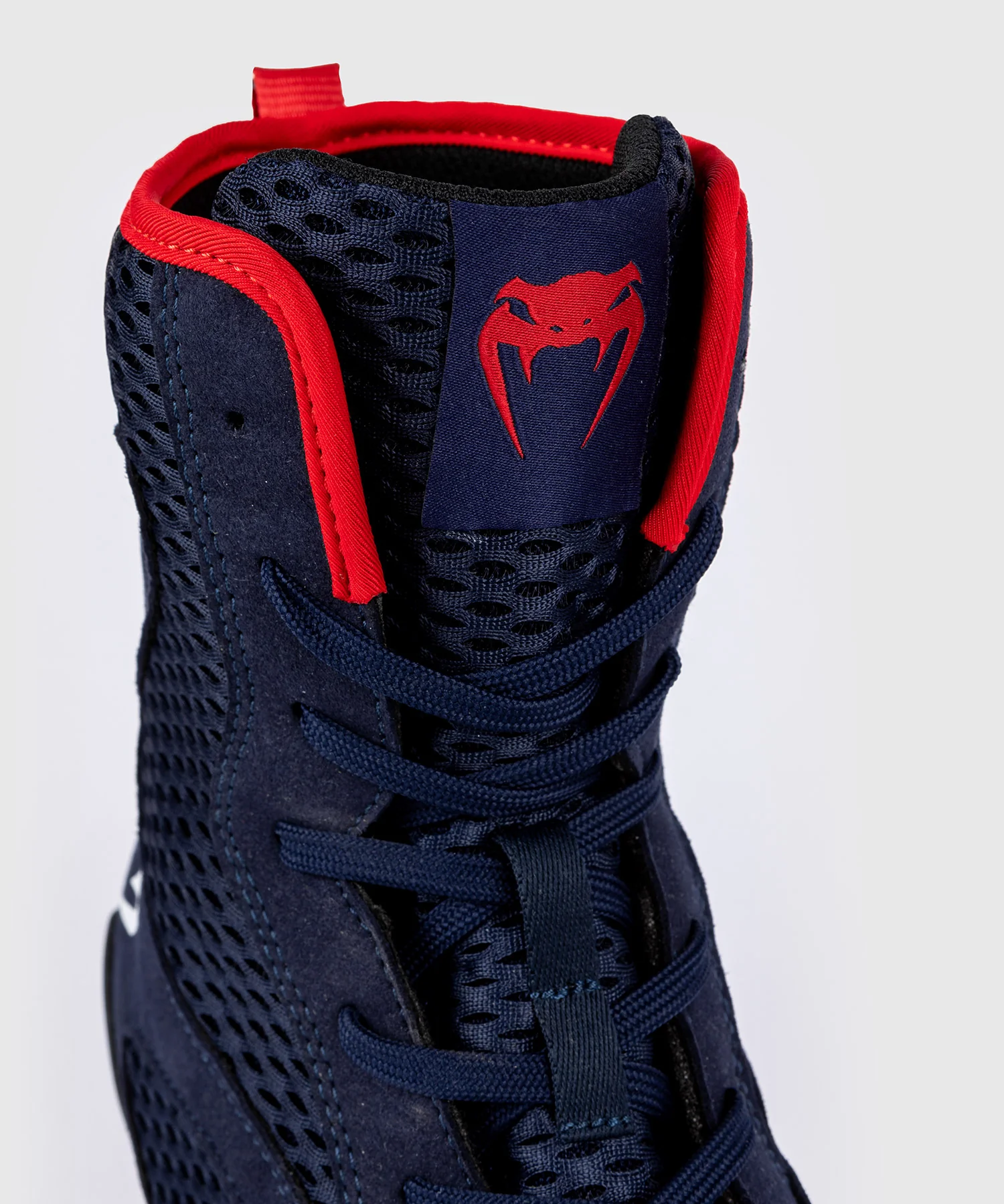 Chaussures de Boxe Venum Contender - Bleu marine/Rouge - Image 9