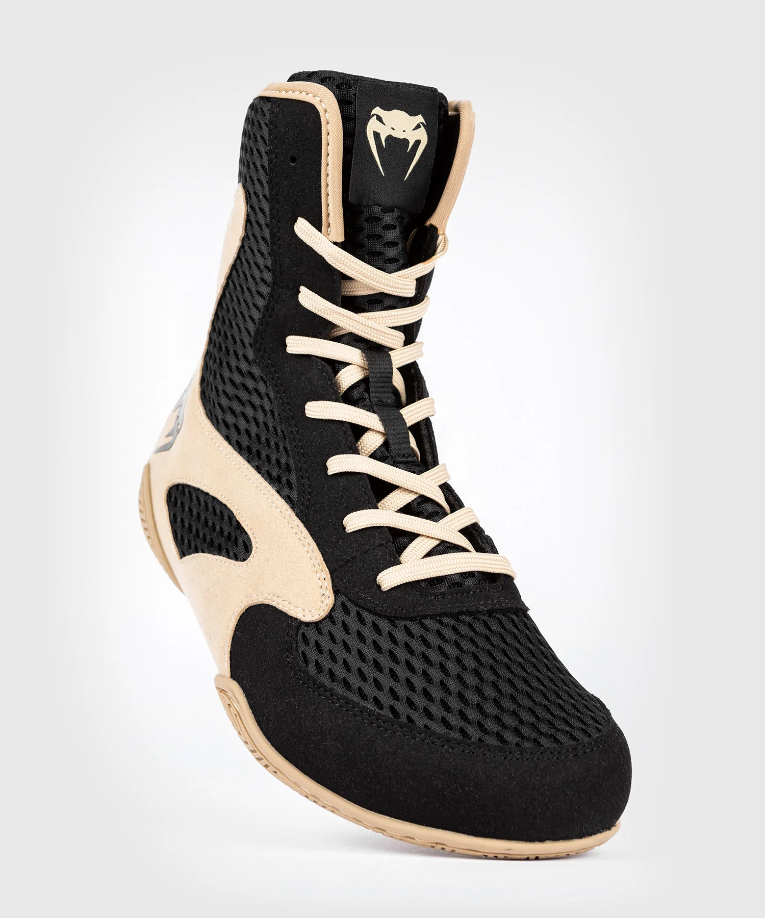 Chaussures de boxe Venum Contender - Noir/Sable - Image 6