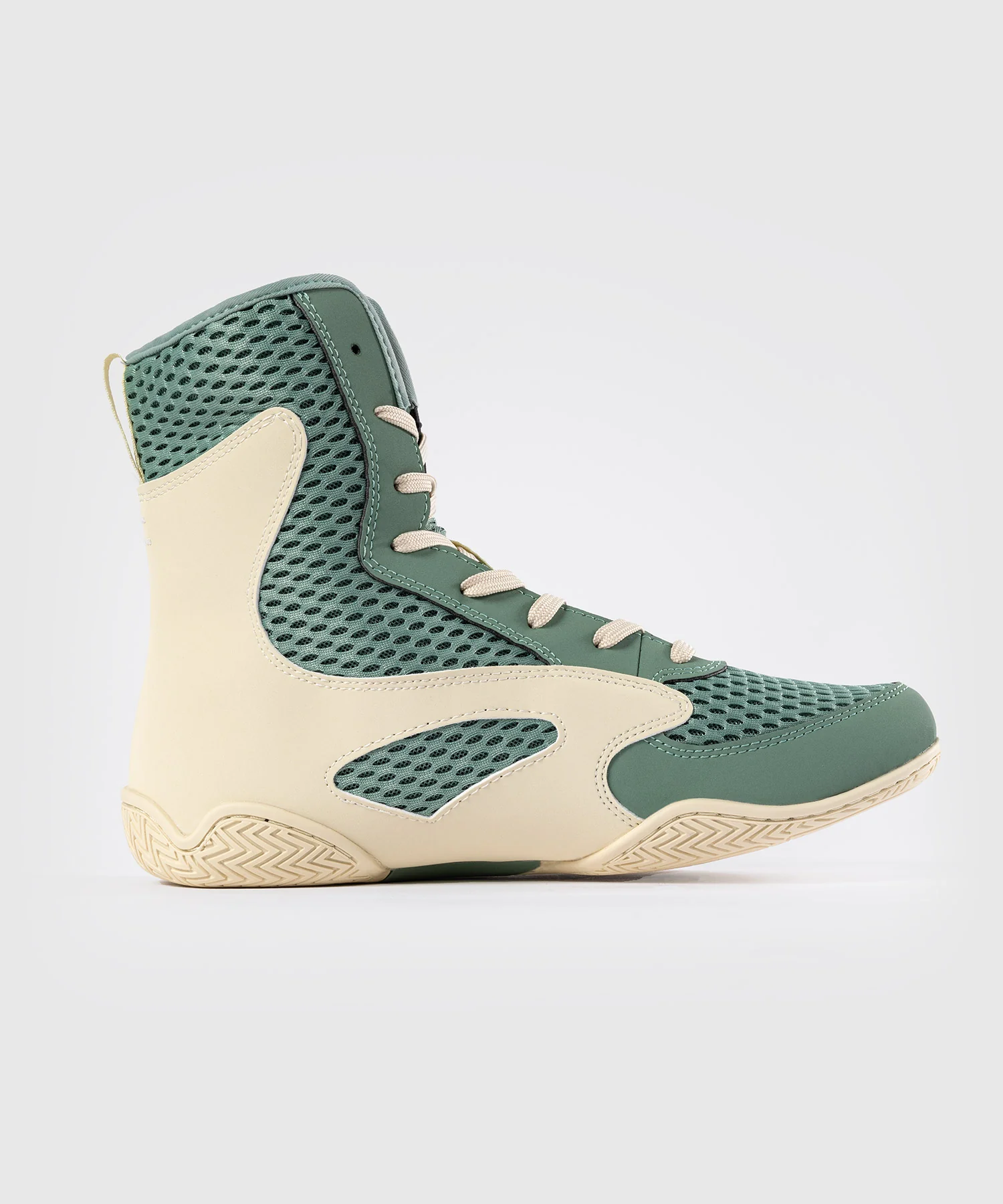 Chaussures de Boxe Venum Contender - Vert Aqua/Ivoire - Image 3