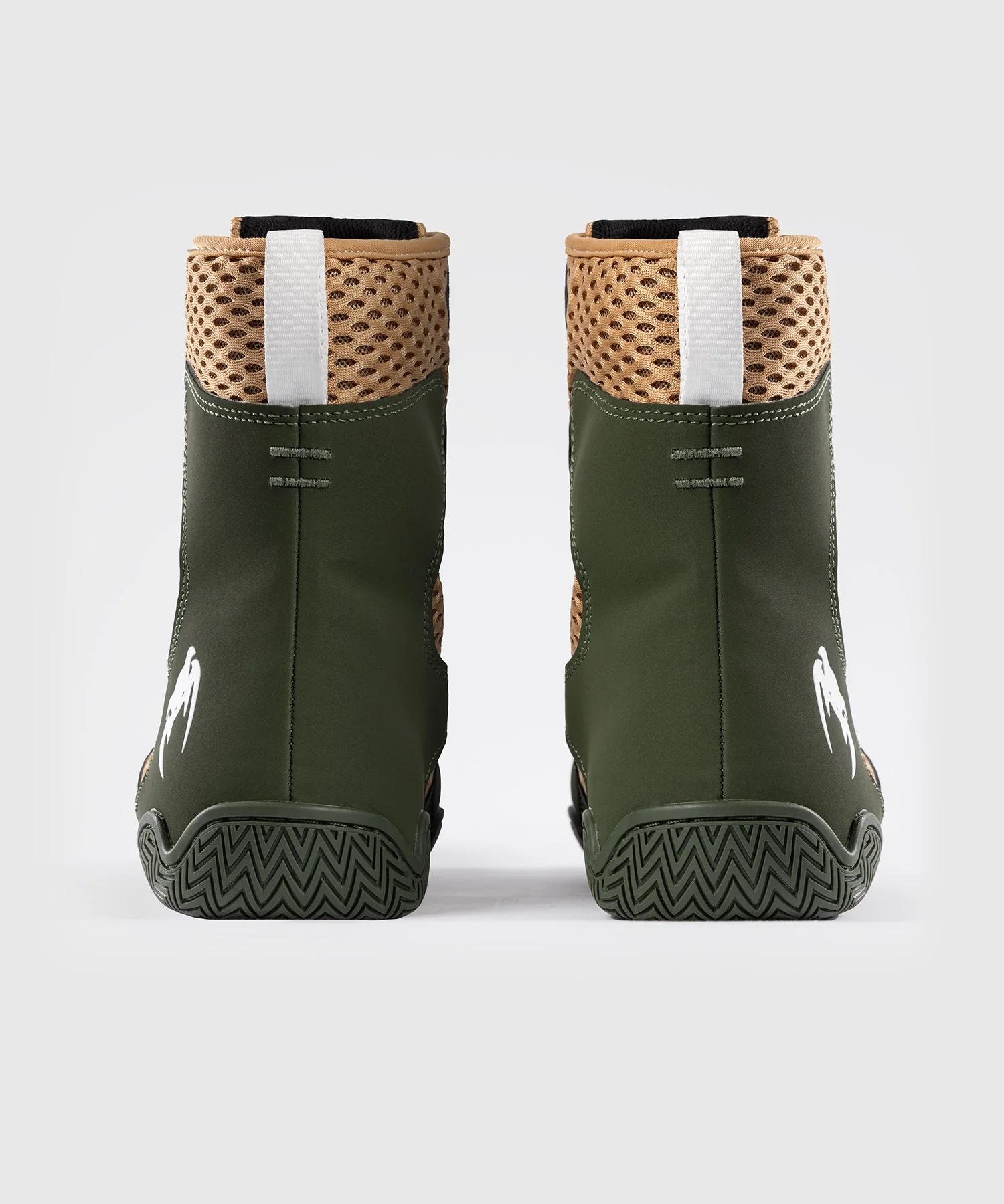 Chaussures de Boxe Venum Contender - Vert Militaire/Sable - Image 4