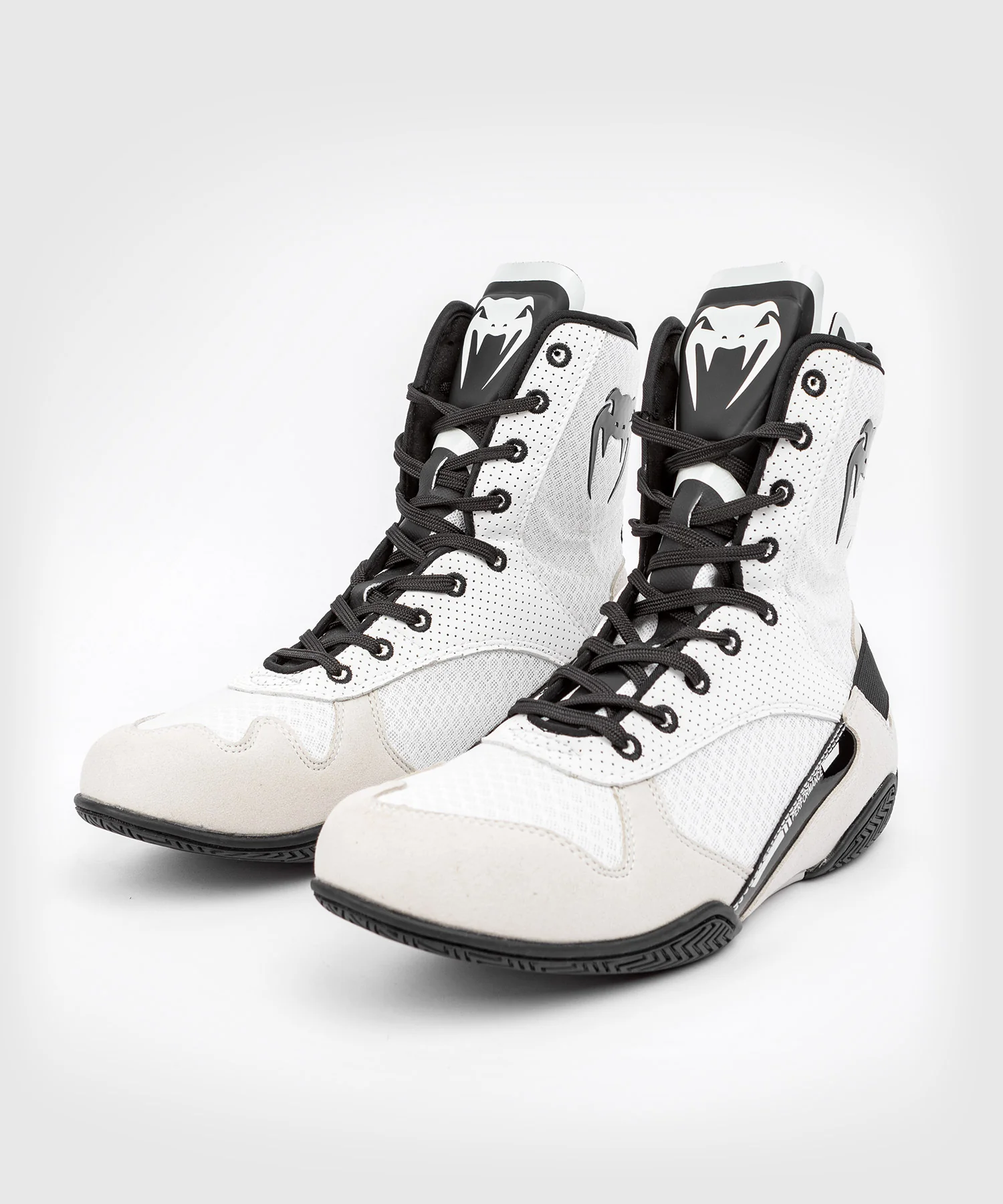 Chaussures De Boxe Venum Elite – Blanc/Noir