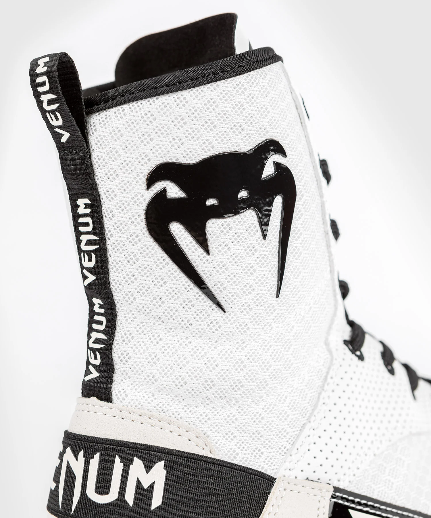 Chaussures De Boxe Venum Elite – Blanc/Noir - Image 7