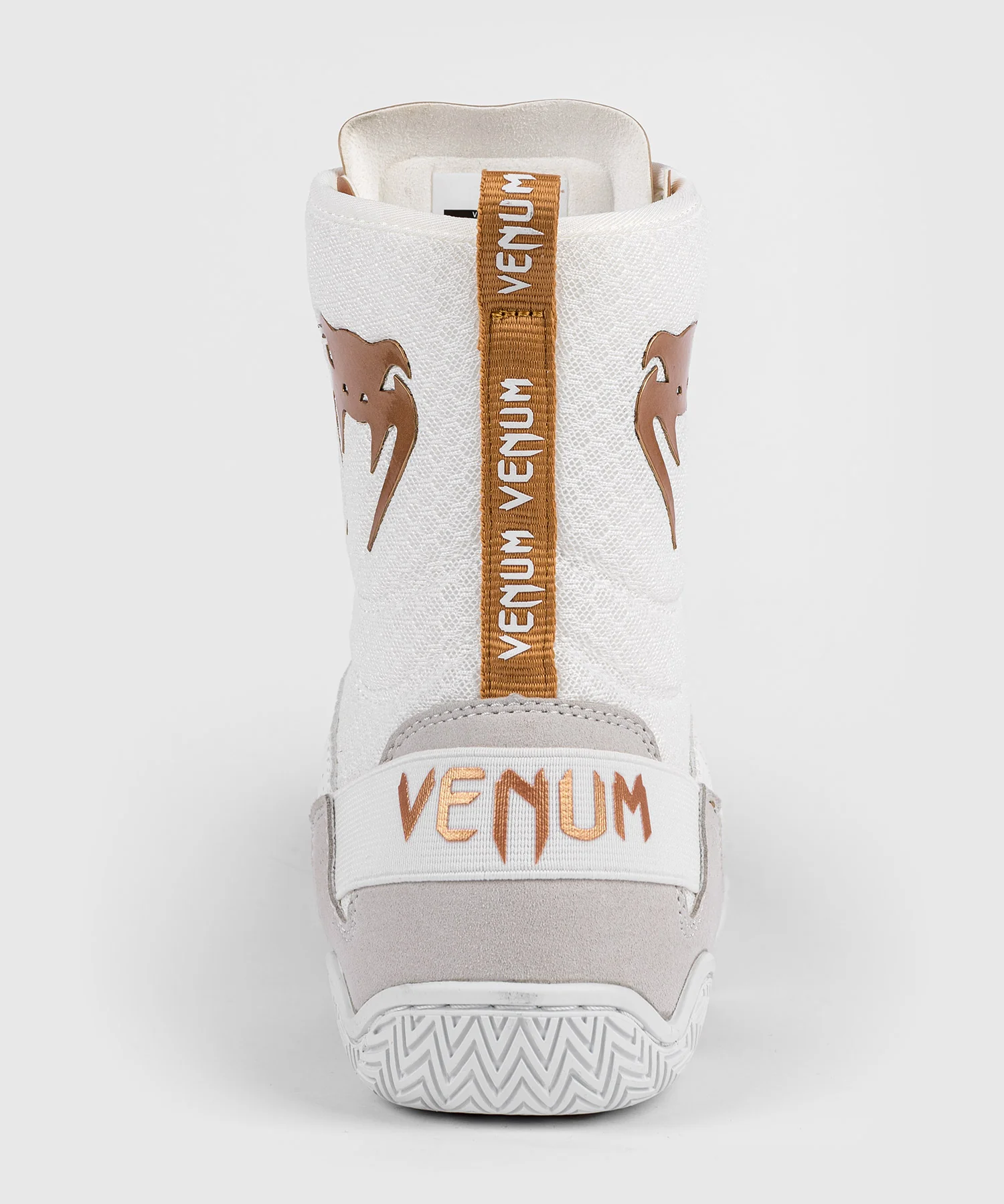 Chaussures de Boxe Venum Elite - Blanc/Or - Image 10