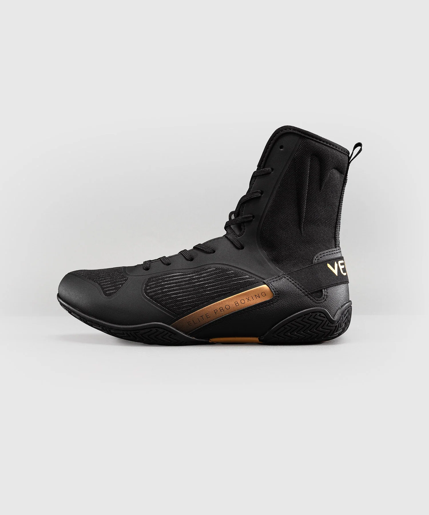 Chaussures de Boxe Venum Elite Neo – Noir/Or - Image 2