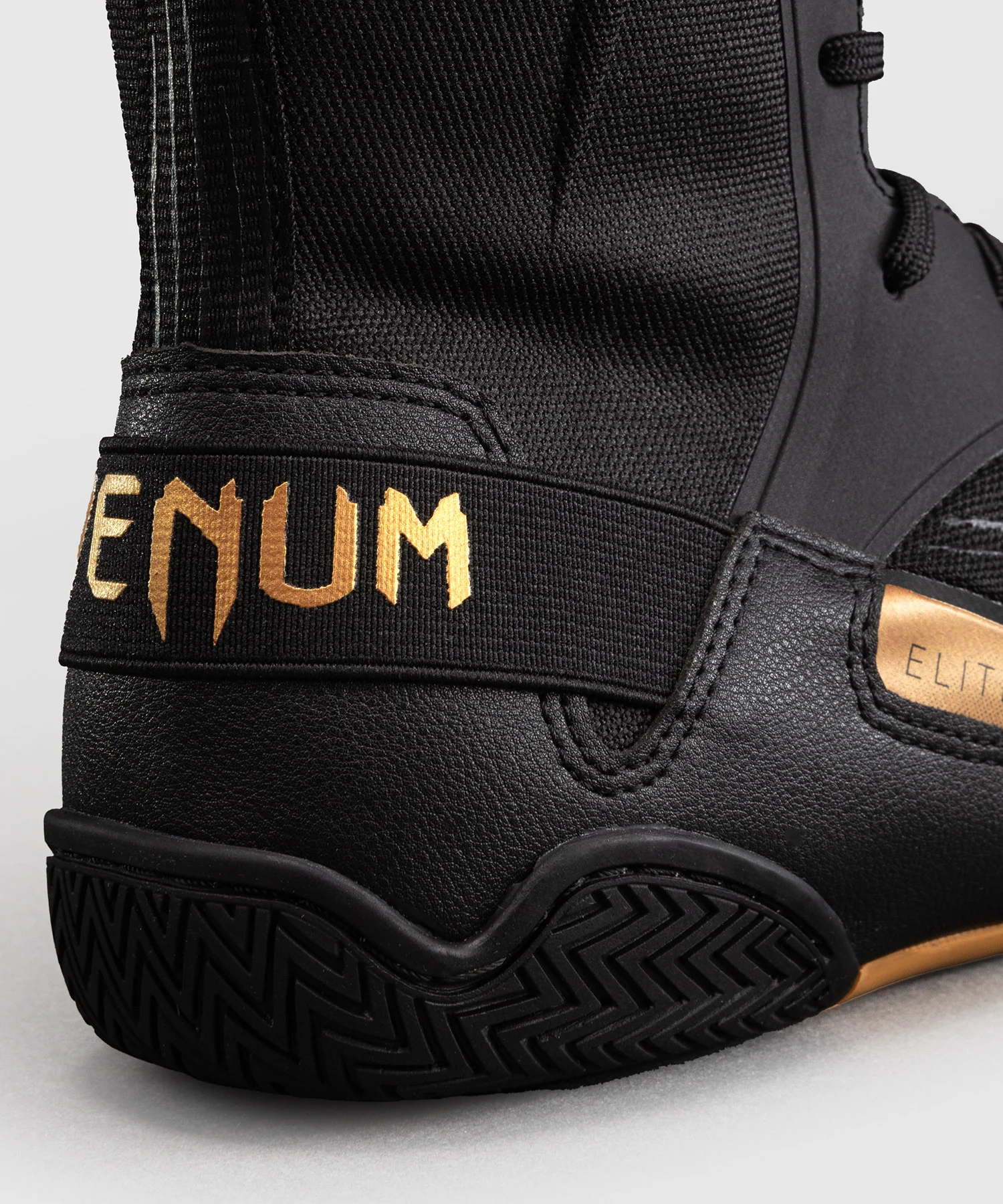 Chaussures de Boxe Venum Elite Neo – Noir/Or - Image 5