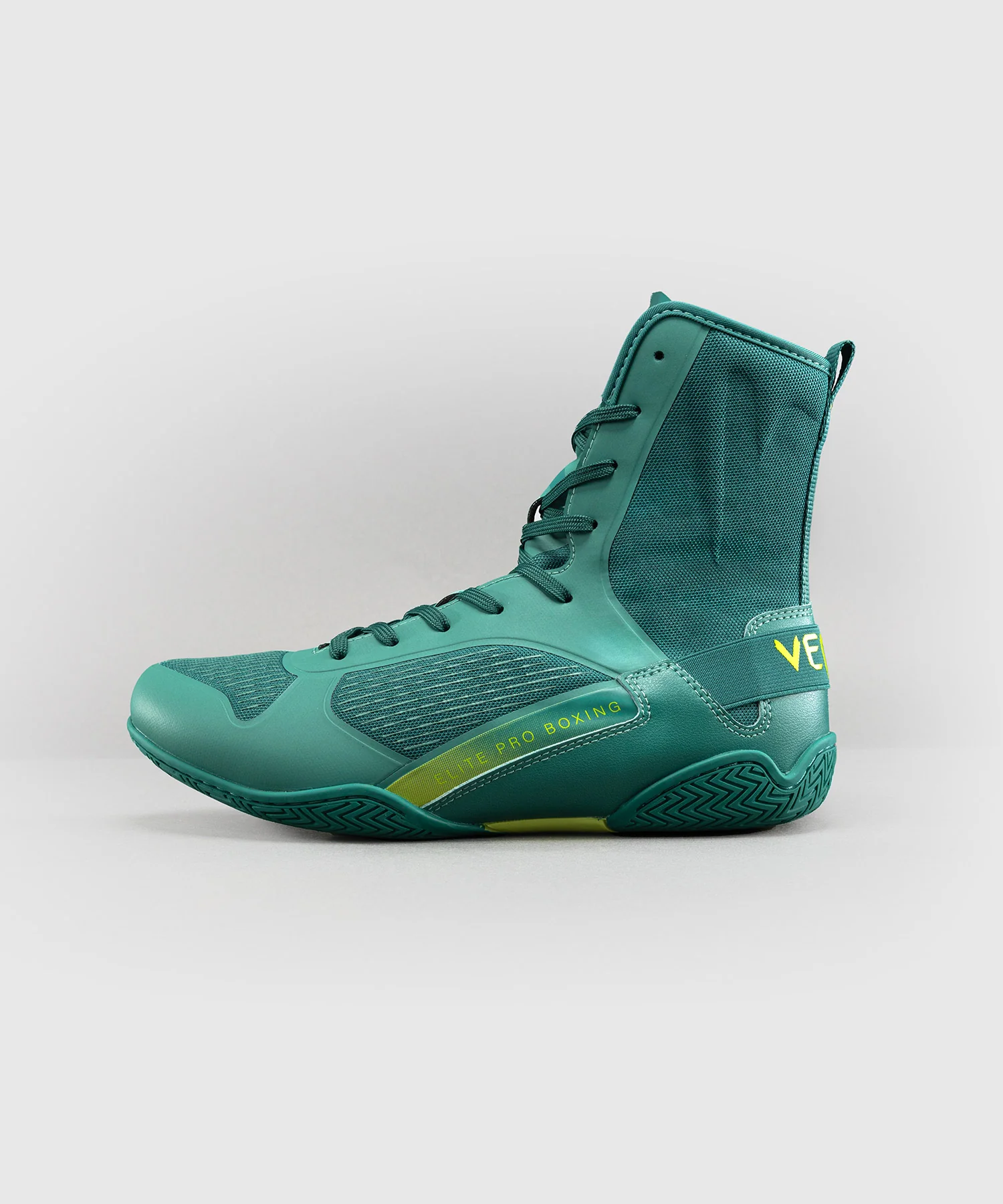 Chaussures de Boxe Venum Elite Neo – Vert/Jaune Néon - Image 2