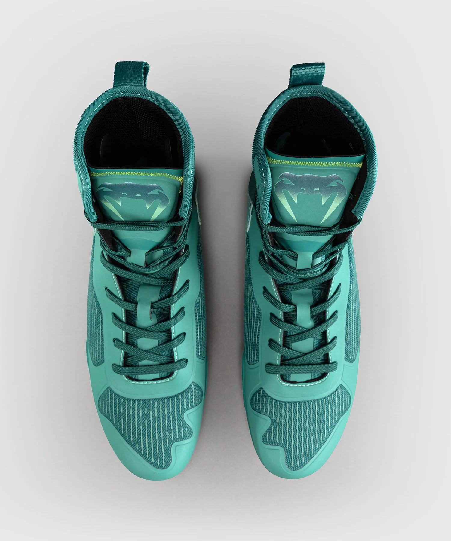 Chaussures de Boxe Venum Elite Neo – Vert/Jaune Néon - Image 5