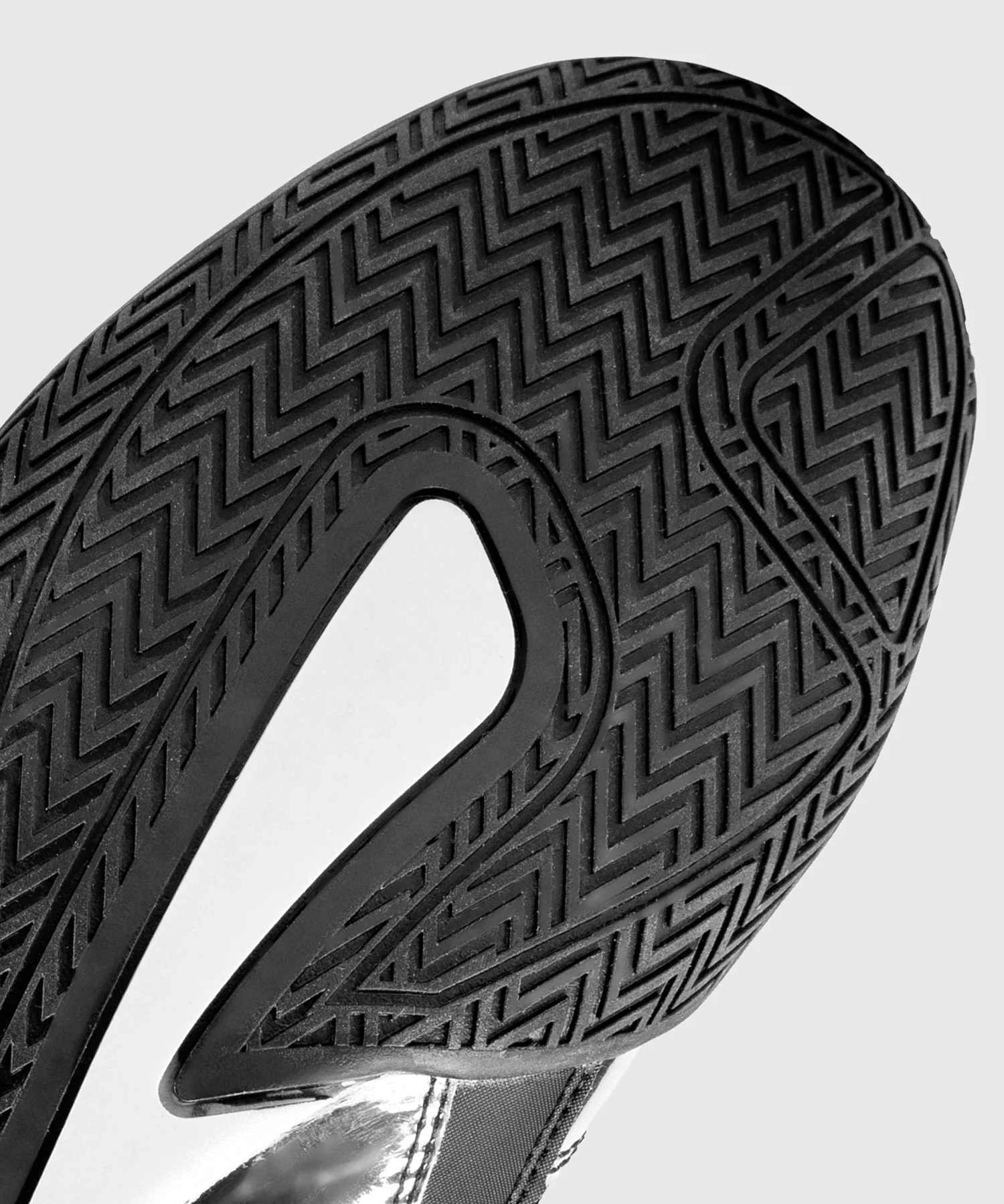 Chaussures de boxe Venum Elite - Noir/Argent - Image 2