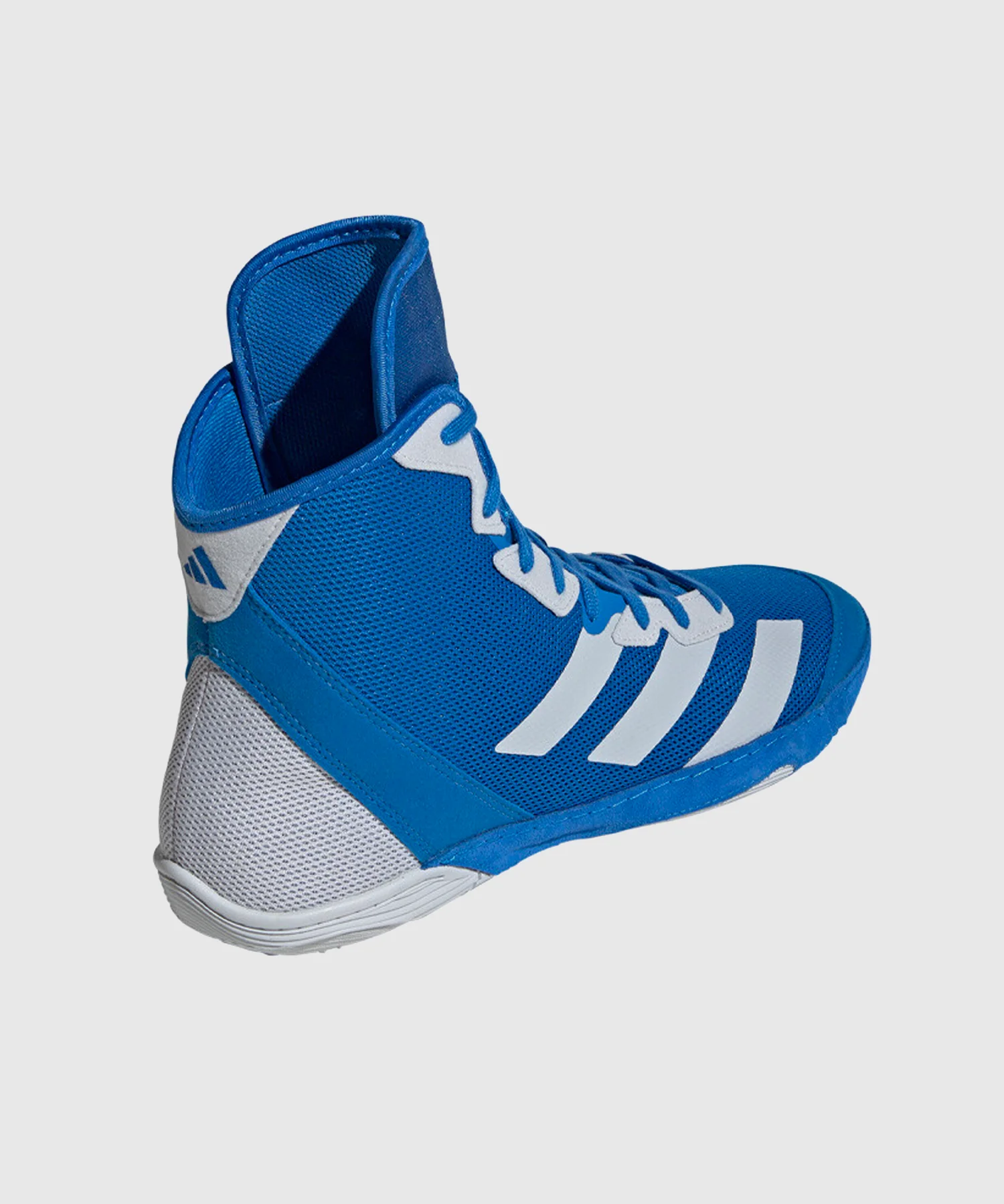 Chaussures de Lutte Adidas Adizero Mat Wizard 6 - Bleu/Blanc - Image 5