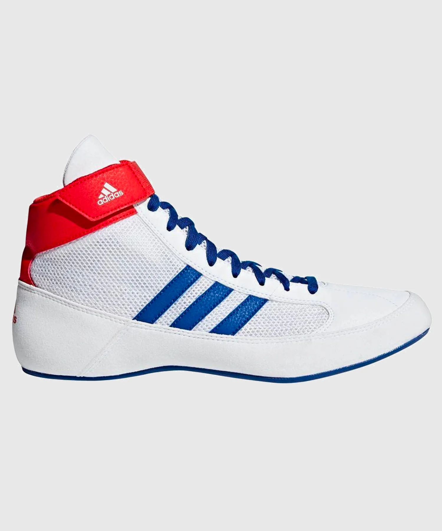 Chaussures de Lutte Adidas Havoc - Blanche/Bleu