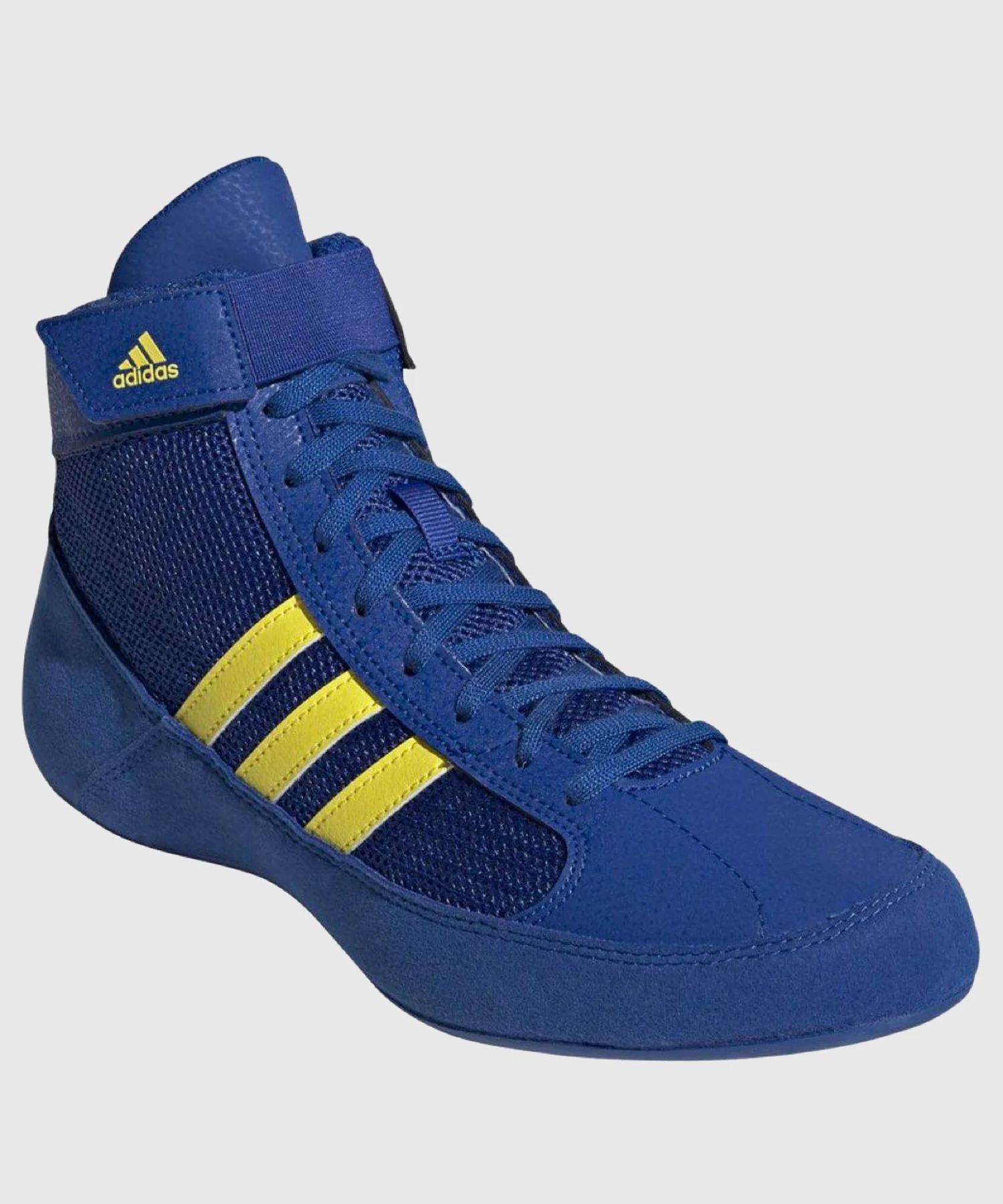 Chaussures de Lutte Adidas Havoc - Bleu/Jaune - Image 5