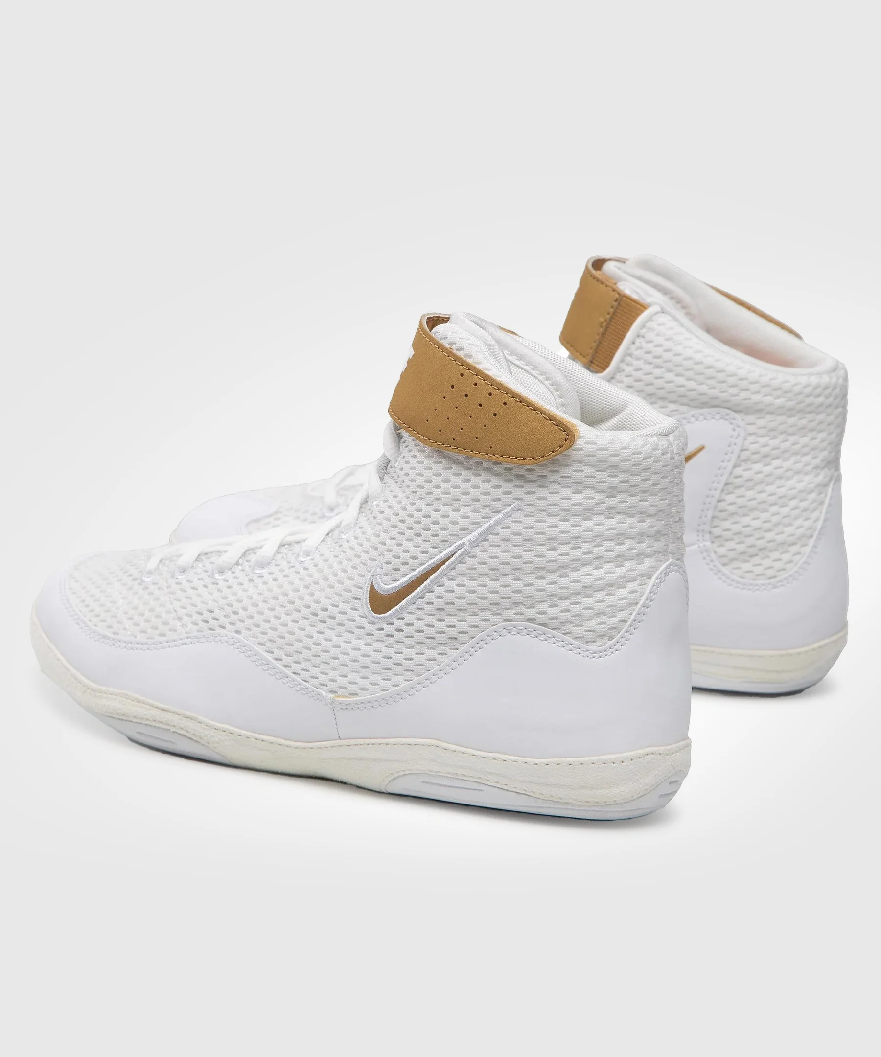Chaussures de Lutte Inflict 3 Nike - Blanc/Or - Image 3