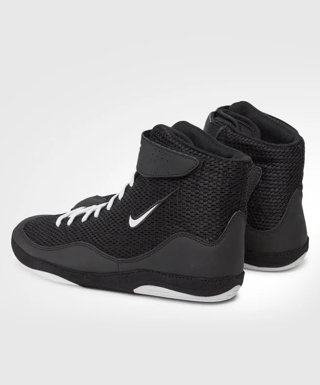 Chaussures de Lutte Inflict 3 Nike - Noir/Blanc - Image 3
