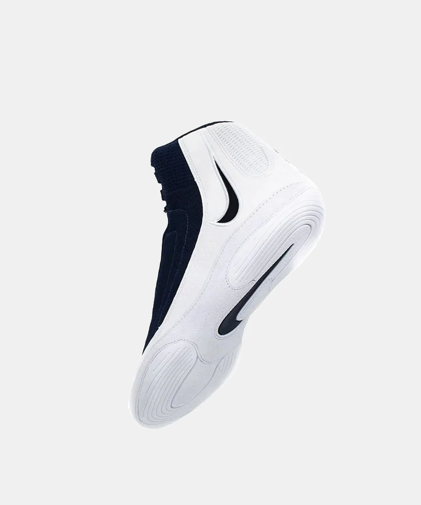Chaussures de Lutte Inflict 4 Nike - Bleu Marine/Blanc - Image 3