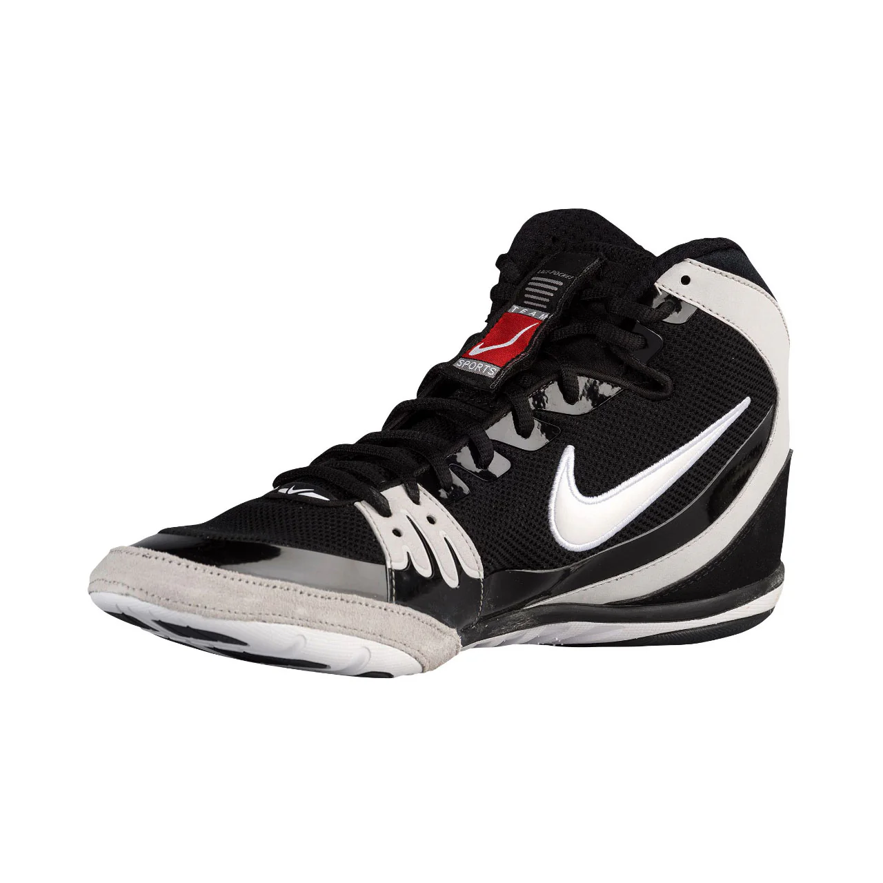 Chaussures de Lutte Nike Freek - Noir/Blanc - Image 3