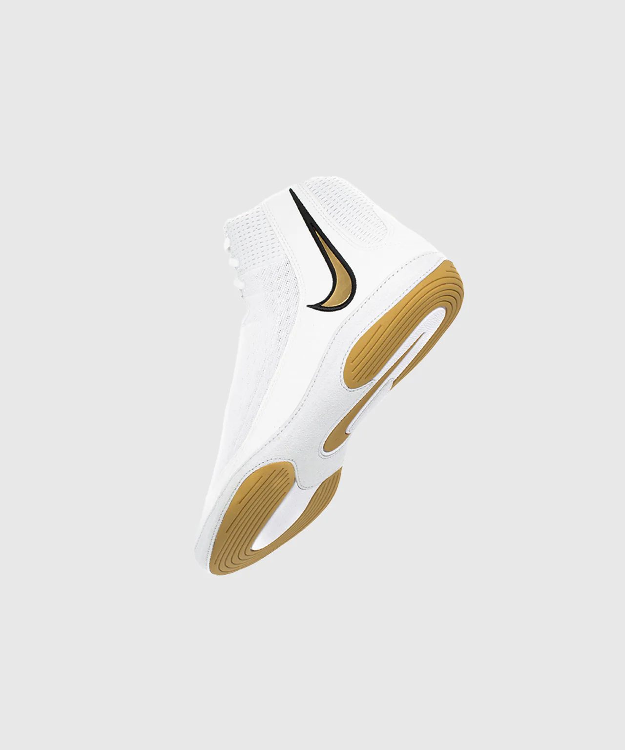 Chaussures de Lutte Nike Inflict 4 - Blanc/Or - Image 5