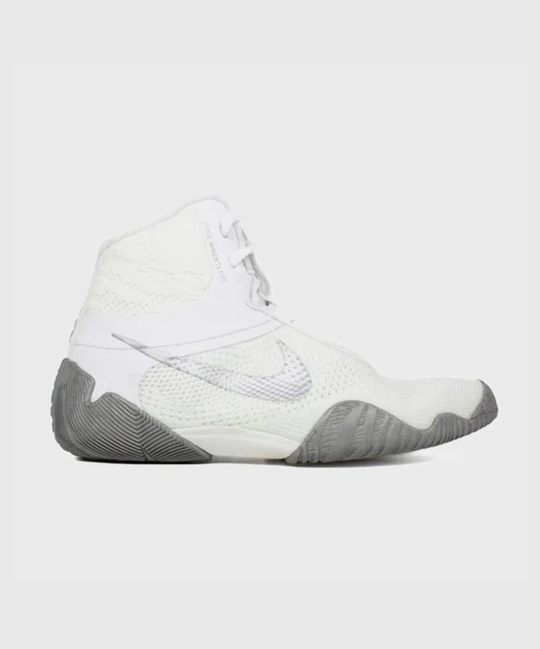 Chaussures de Lutte Nike Tawa - Blanc/Argent/Gris