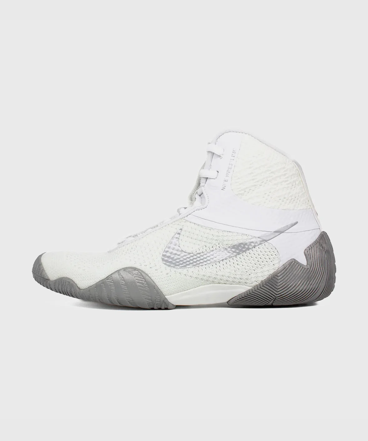 Chaussures de Lutte Nike Tawa - Blanc/Argent/Gris - Image 2