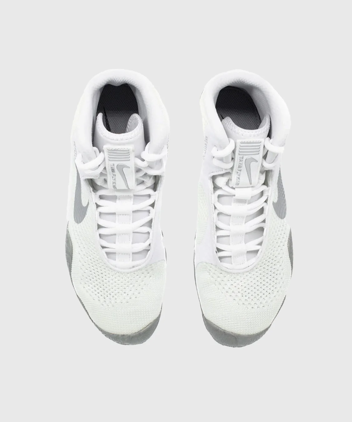 Chaussures de Lutte Nike Tawa - Blanc/Argent/Gris - Image 5