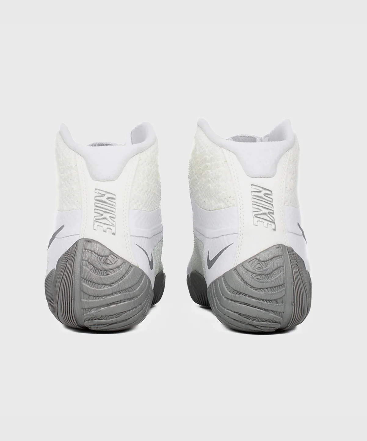 Chaussures de Lutte Nike Tawa - Blanc/Argent/Gris - Image 6